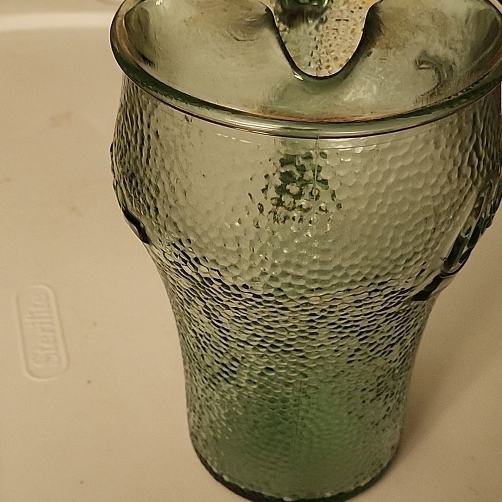 Coca-Cola Textured Glass Pitcher - Picture 4 of 6